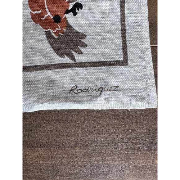 Australia Rodriguez Linen Tea Towel Koala Bear Platypus Animals NWT 31.5”x18.5” - Picture 3 of 8